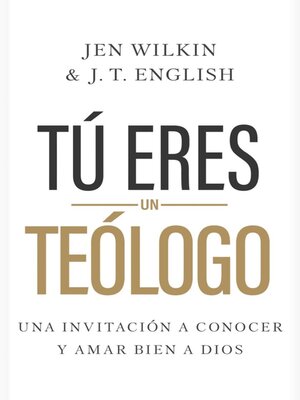cover image of Tú eres un teólogo